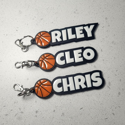 Basketball Style Bag Tag