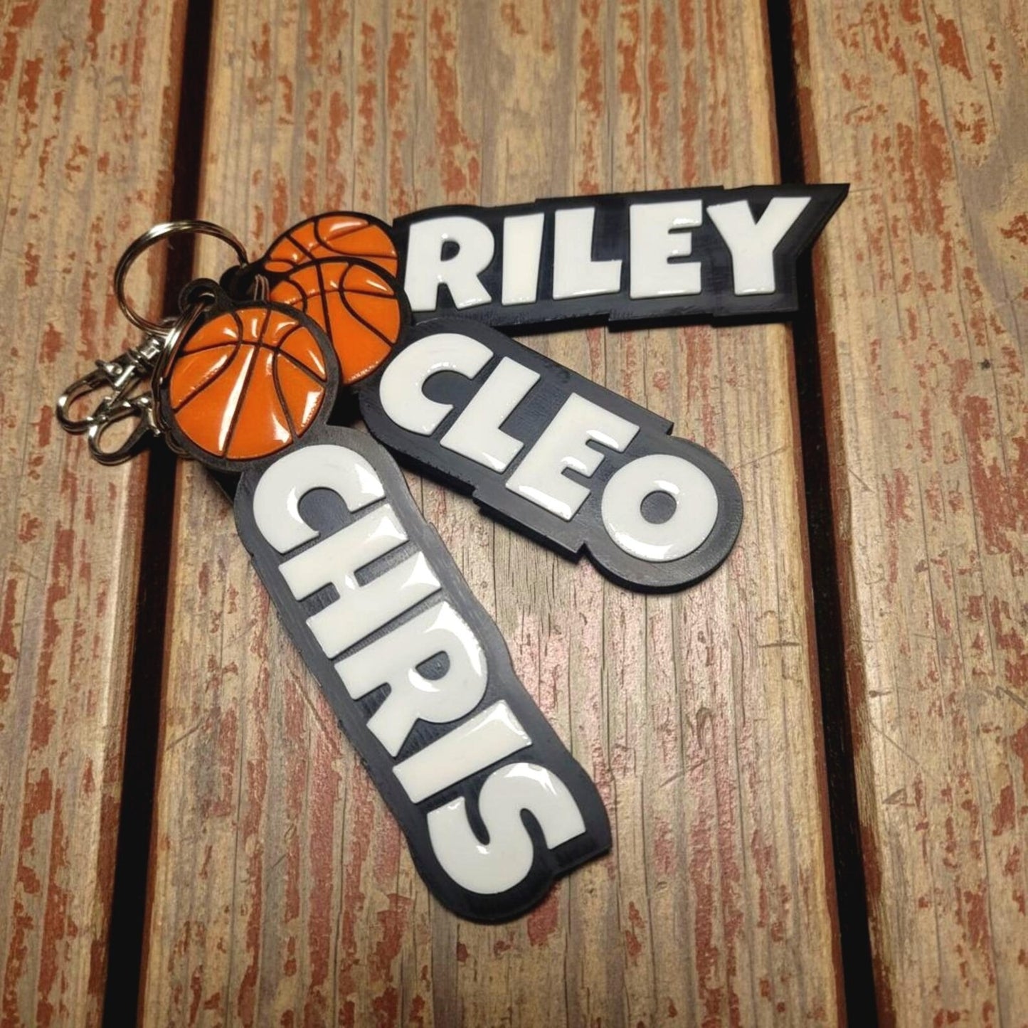 Basketball Style Bag Tag