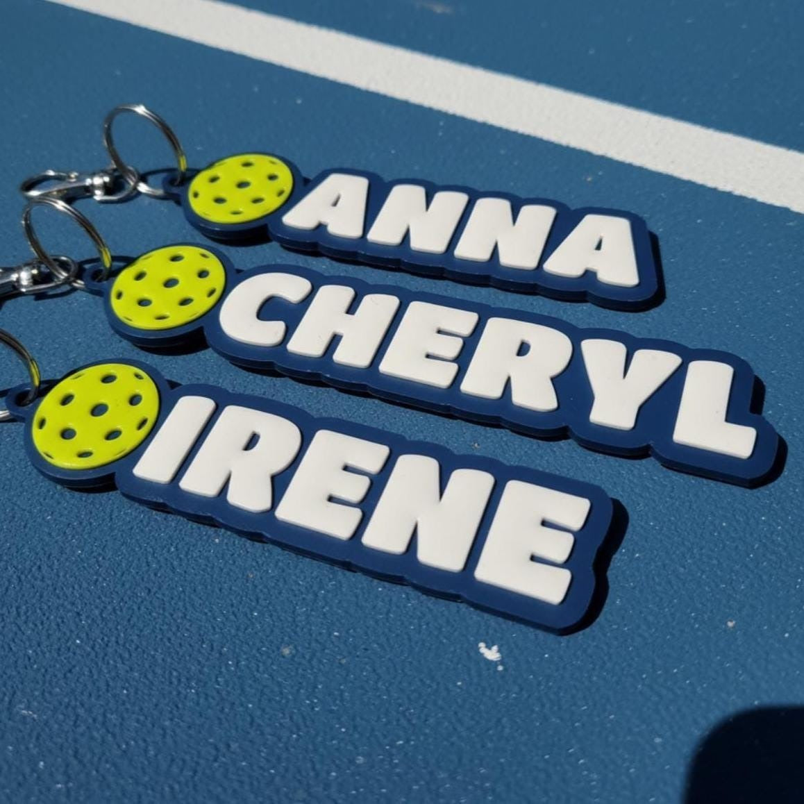 Pickleball Style Bag Tag
