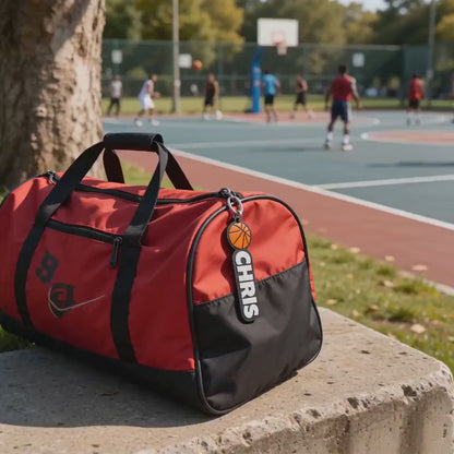 Basketball Style Bag Tag